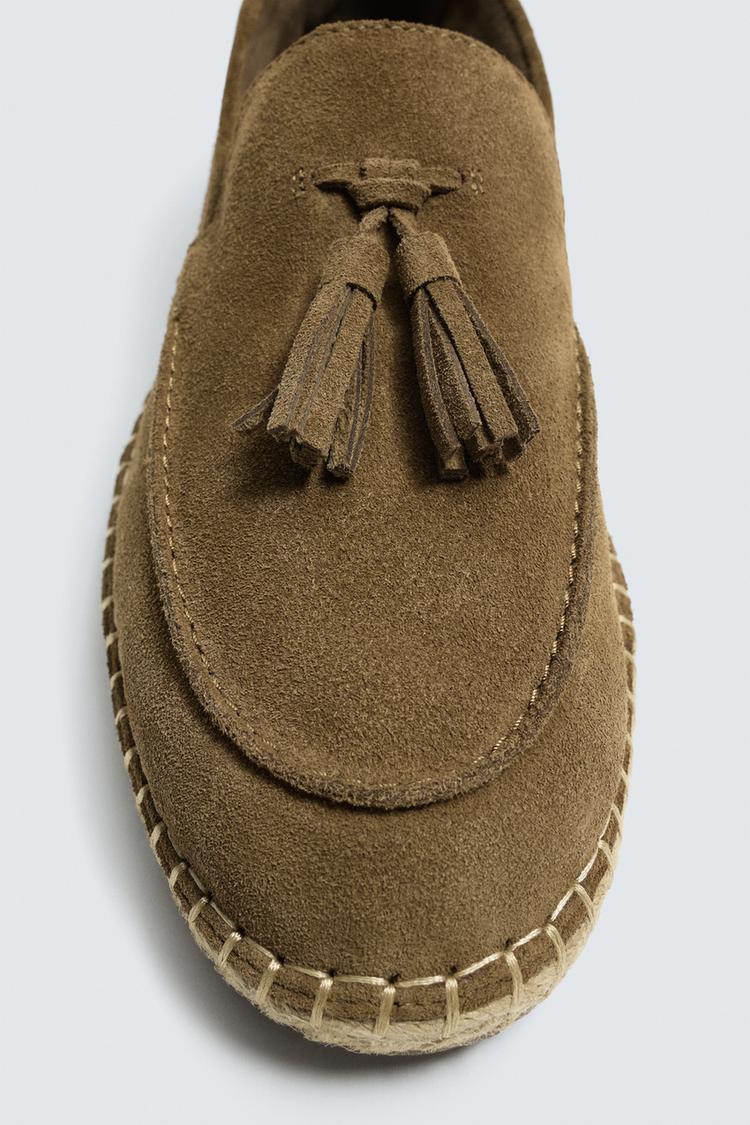 Zara Casual Leather Loafer.