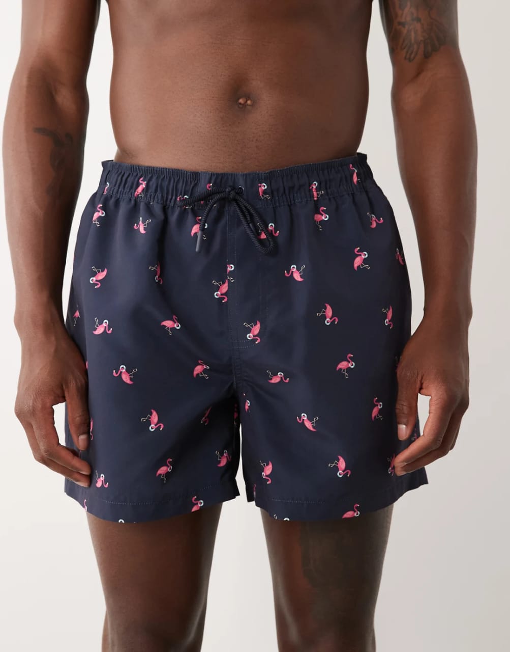New Look Flamingo Print Swim Short