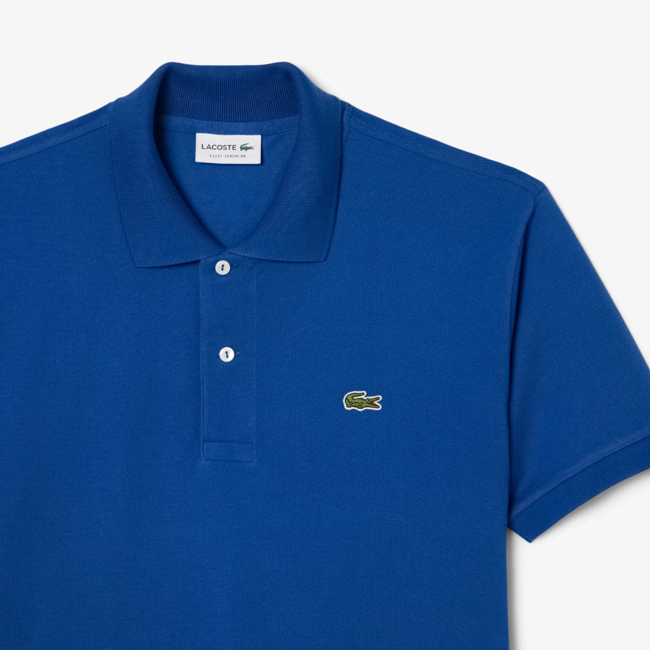 Lacoste Blue Classic Fit Pique Polo Shirt