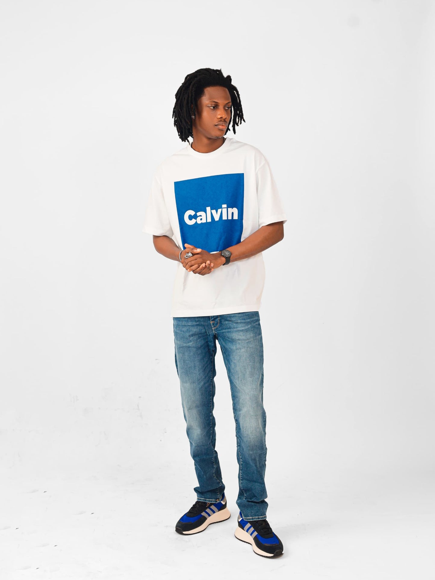 Calvin Klein Relaxed Fit T-Shirt In White