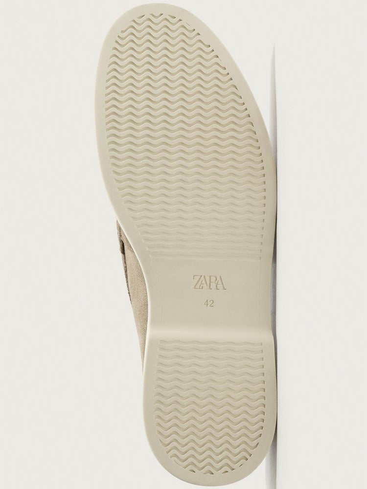 Zara Casual Leather Loafers