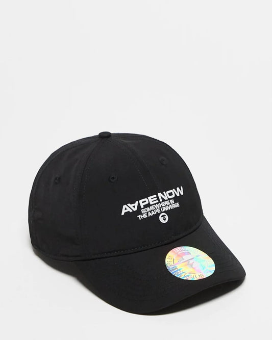 AAPE Black Baseball Cap