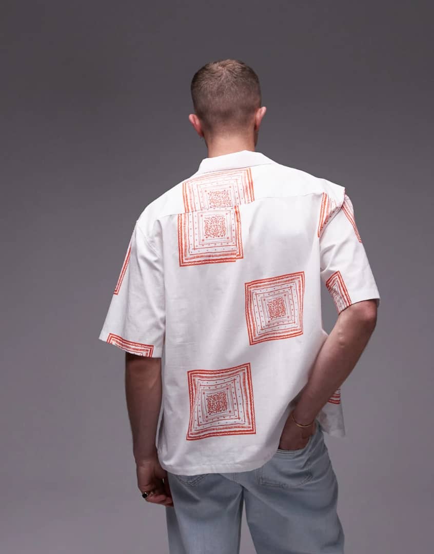 Men's Revere Printed Shirt