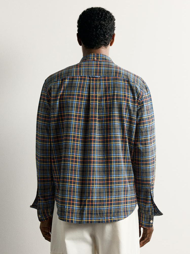Zara Relaxed Fit Plaid Shirt