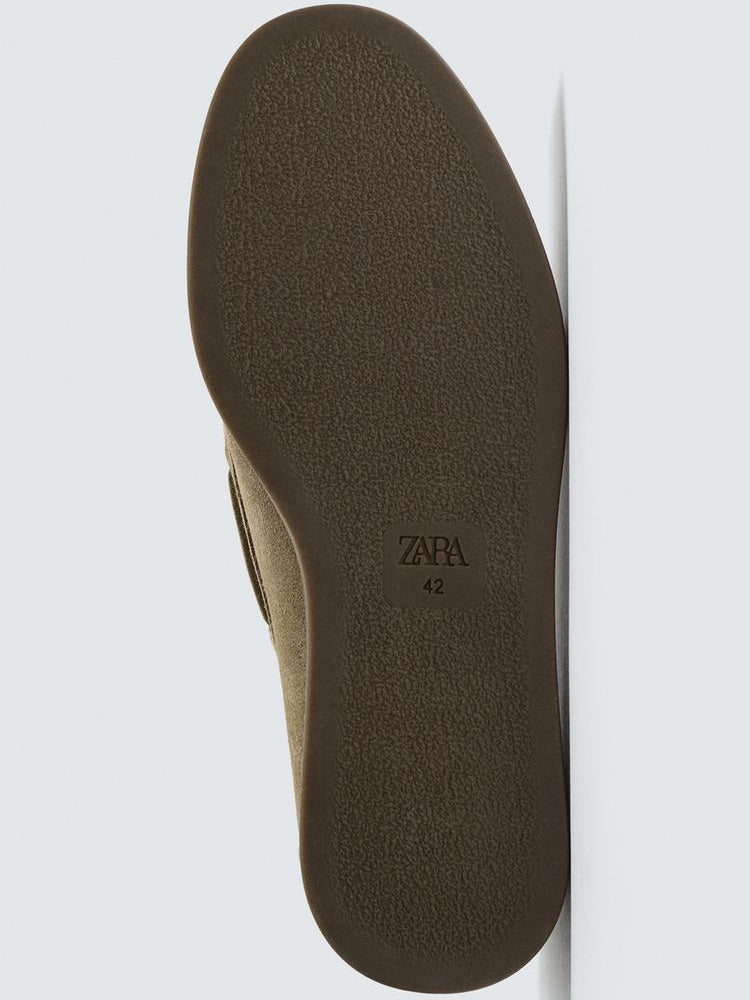 Zara Leather Deck Shoe