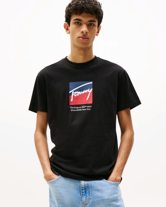 Tommy Hilfiger Black DNA Box T-shirt