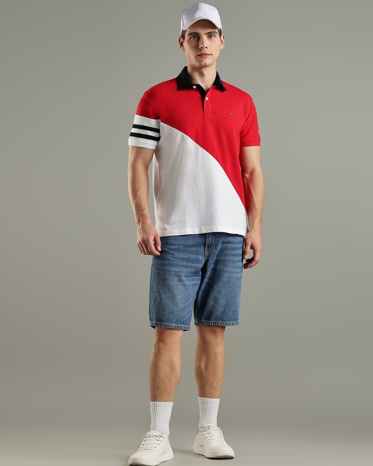 Tommy Hilfiger Color-block Polo Shirt