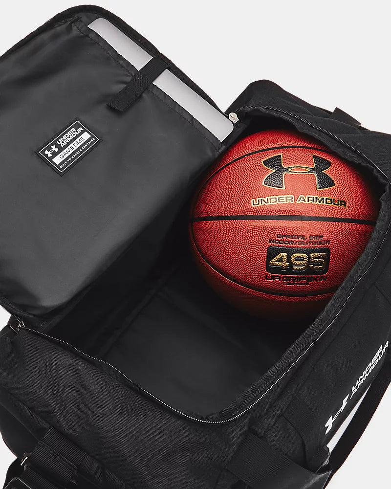 Under Armour Gametime Small Duffle Bag In Black