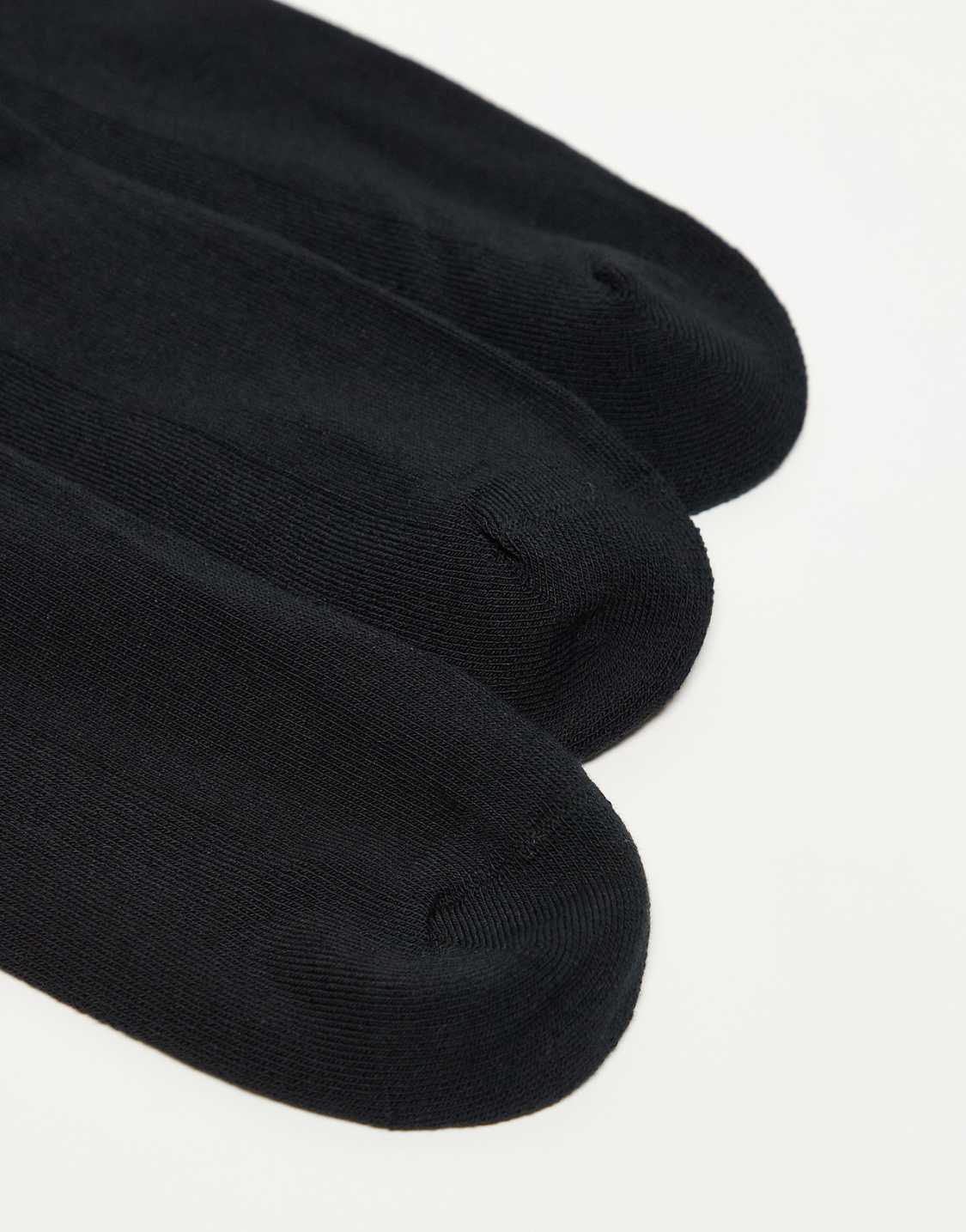 Adidas 6-Pack Trefoil Cushion Crew Socks in Black