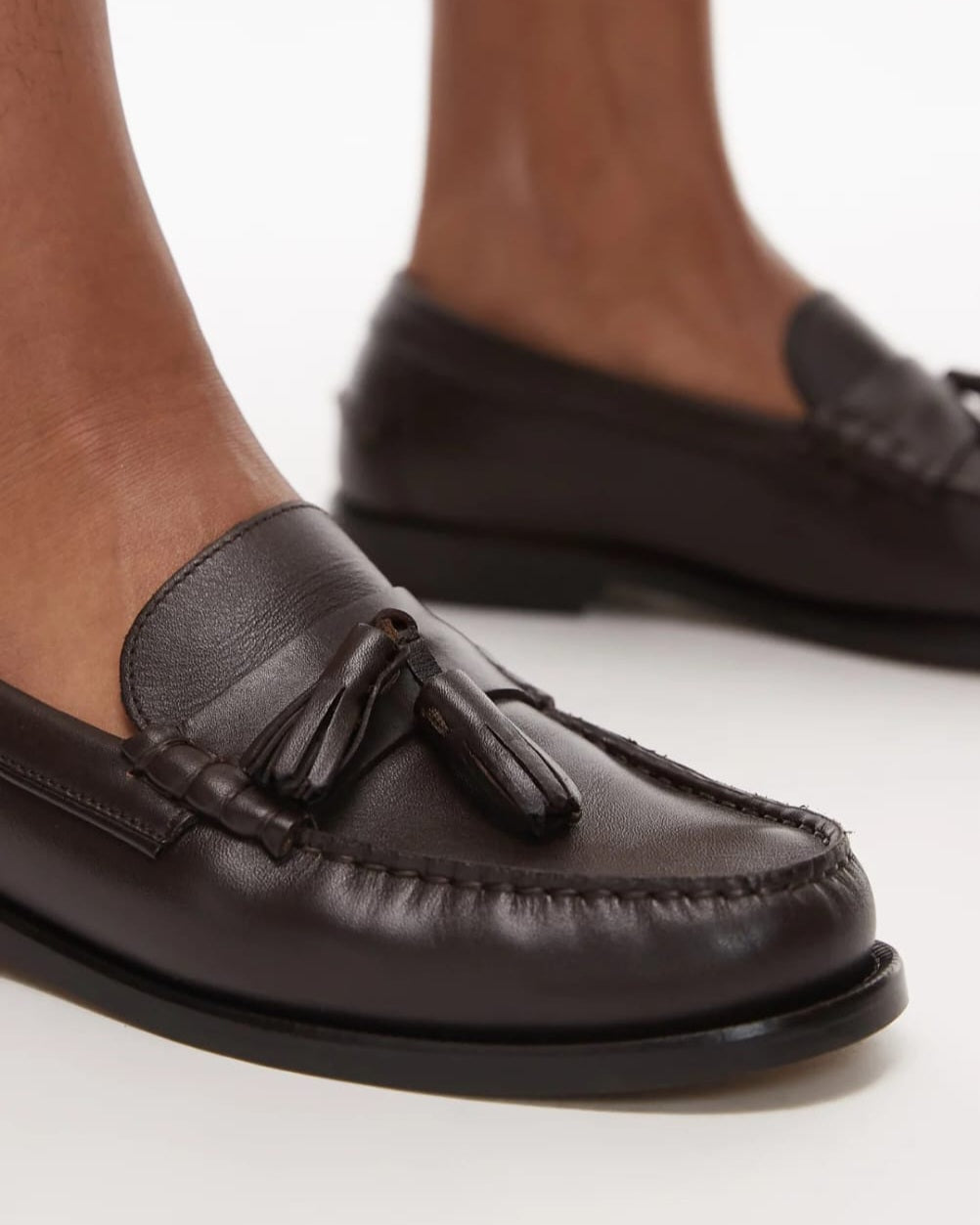 Tommy Hilfiger Brown Tassel Loafers