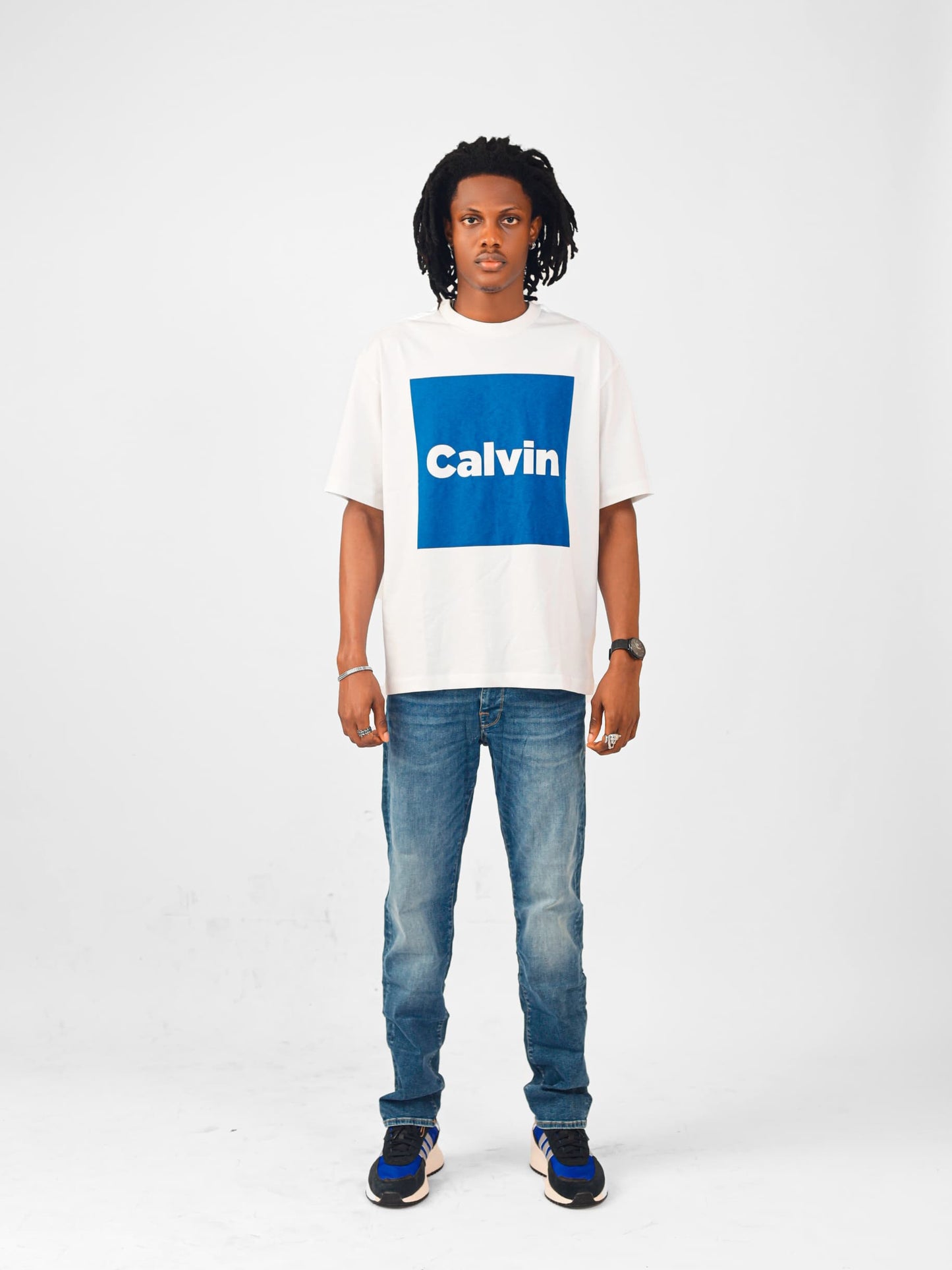 Calvin Klein Relaxed Fit T-Shirt In White