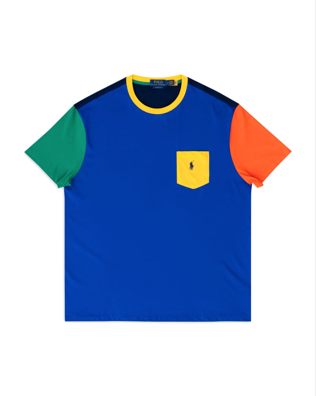 Ralph Lauren Classic Fit Colour block Pocket T-Shirt