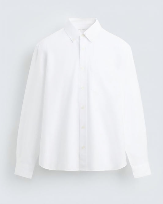 Zara Oxford Textured Shirt