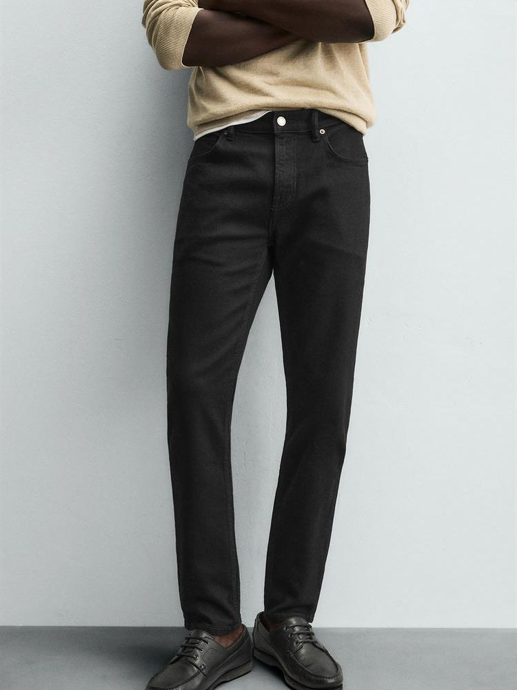 Zara Slim-Fit Jeans in Black