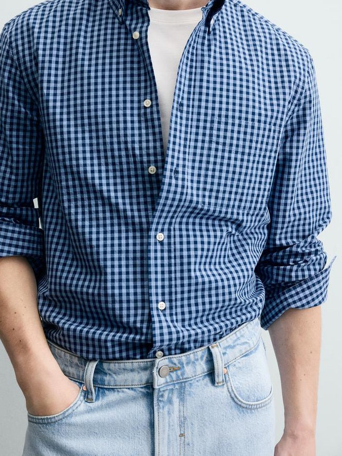 Zara Regular Fit Cotton Shirt