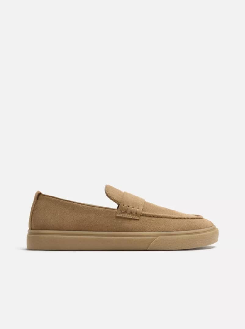 Zara Casual Leather Loafers