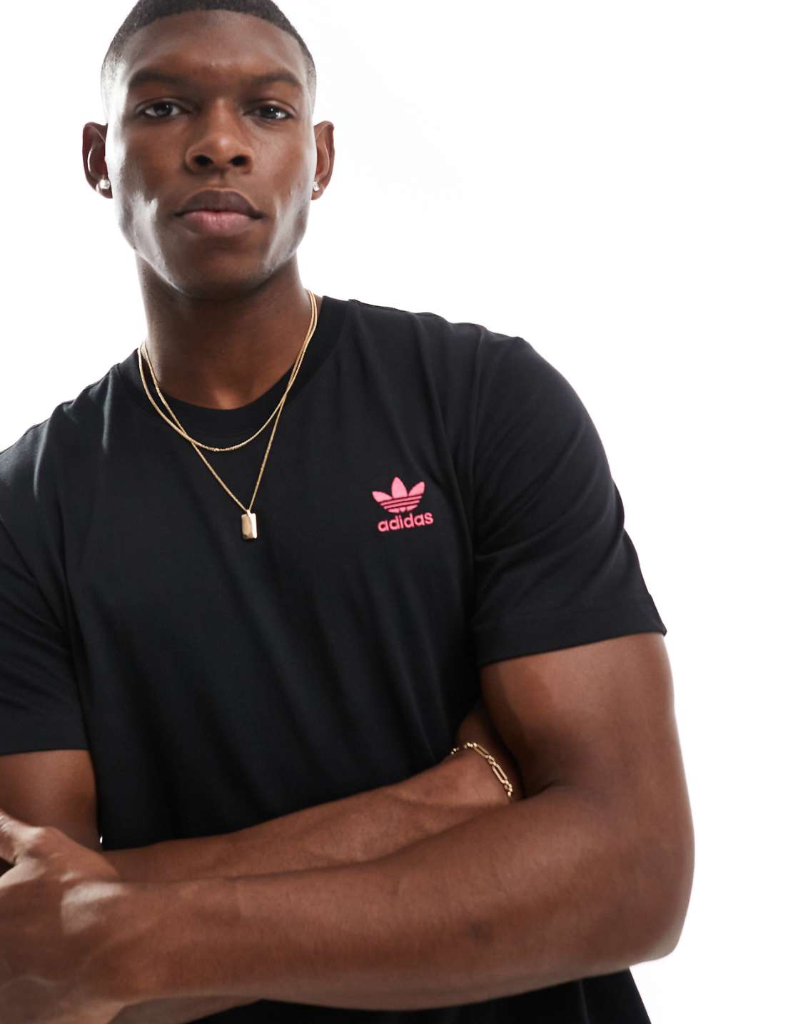 Adidas Regular Fit T-Shirt with Back Print