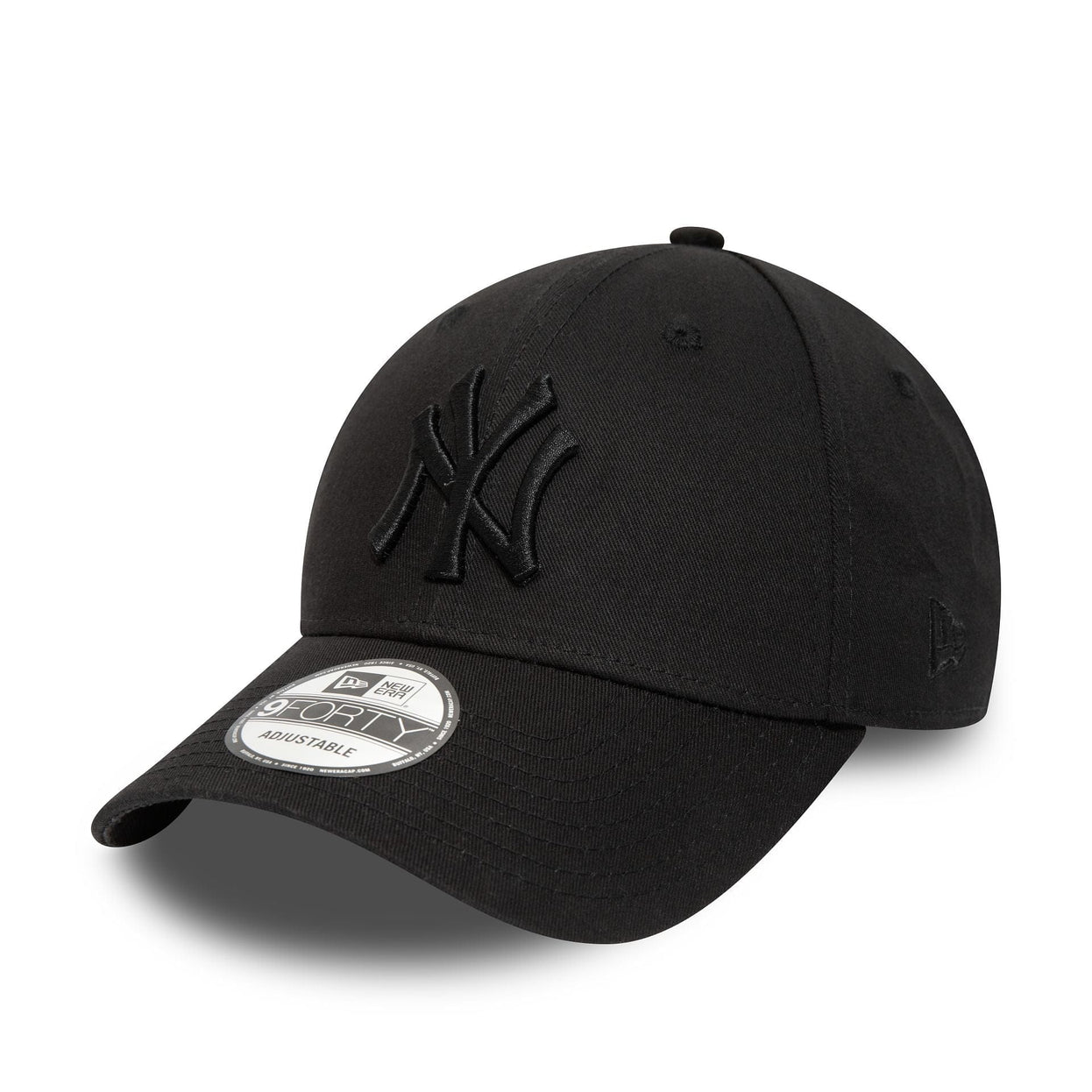 New Era NY Yankees 9forty Black Baseball Cap