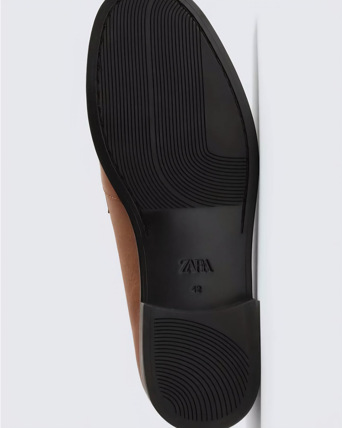 Zara Penny Loafers in Brown