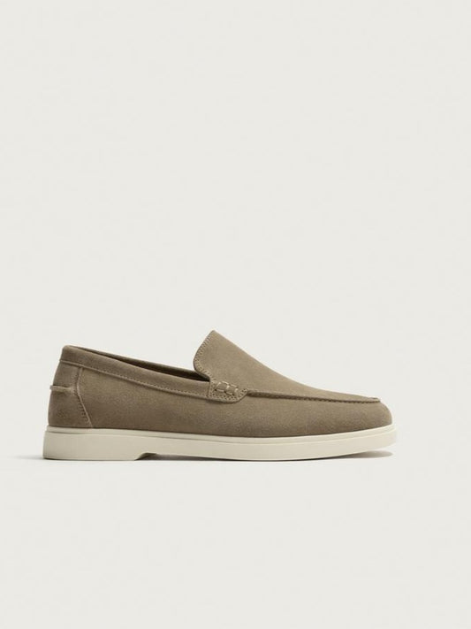 Zara Casual Leather Loafers