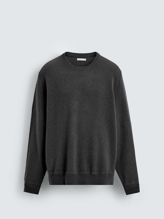 Zara Regular Fit Sweater In Grey