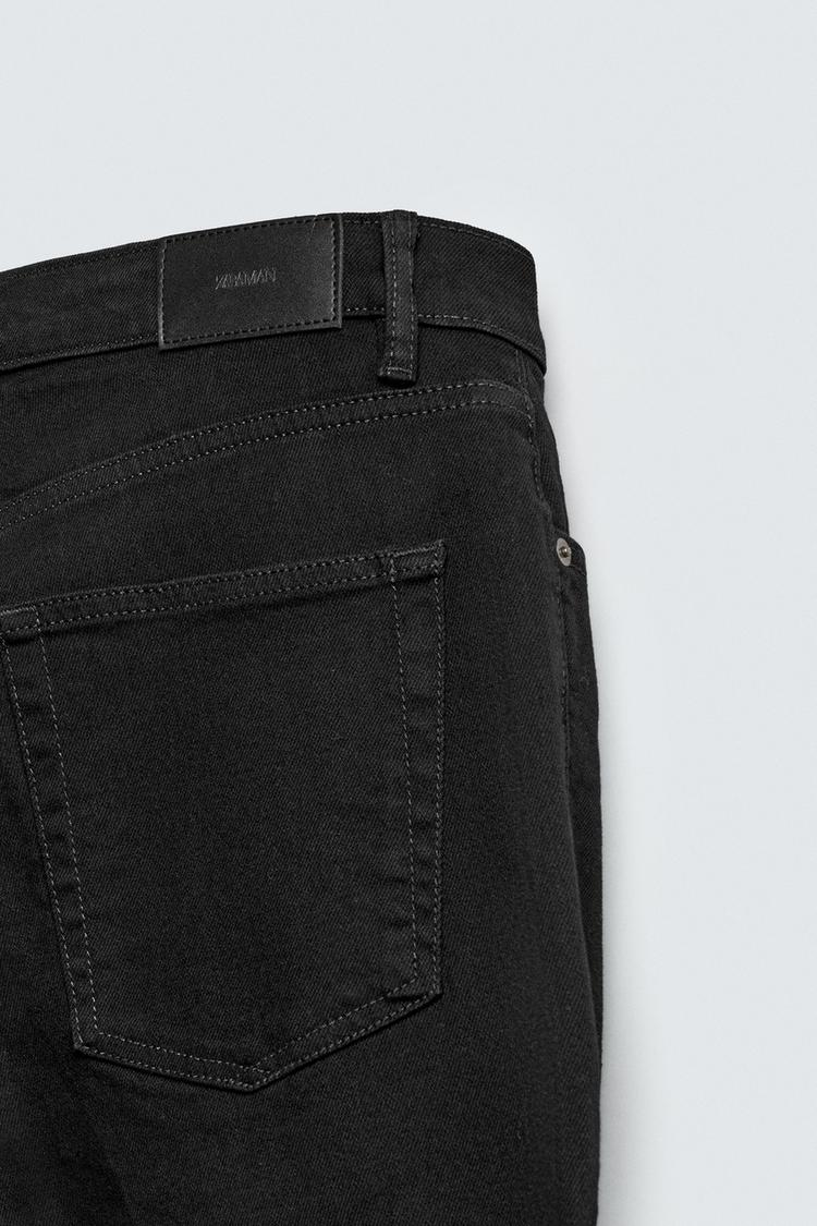 Zara Slim-Fit Jeans in Black