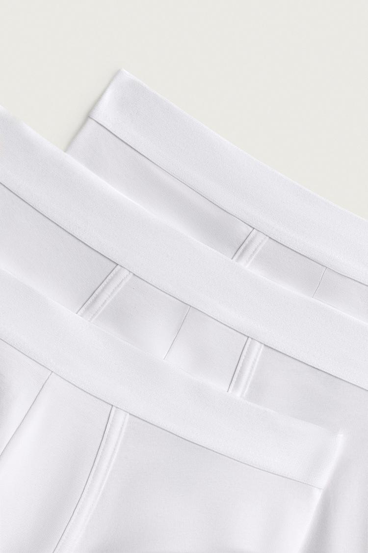 Zara Basic 3-Pack Boxers in white