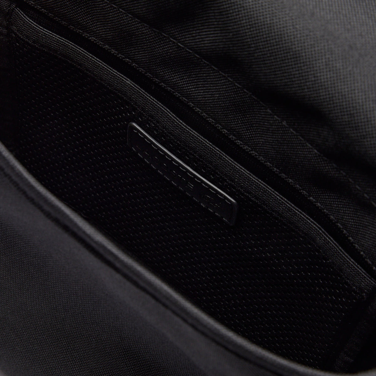 Lacoste Neocroc Messenger Bag In Black