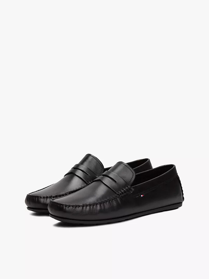Tommy Hilfiger Leather Driver Loafers