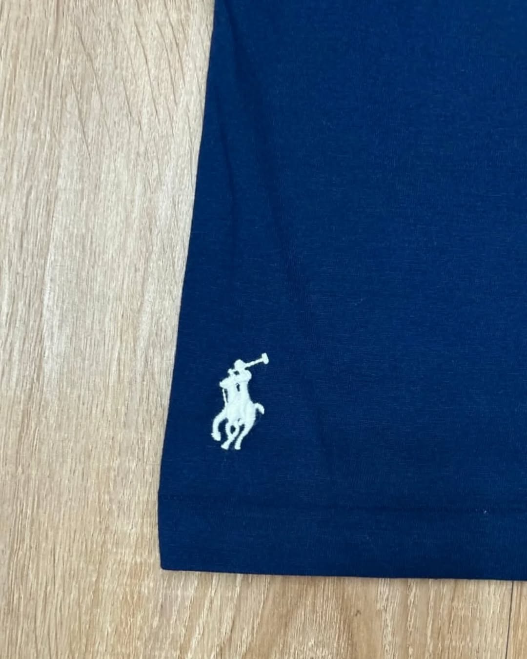 Classic Fit Navy Logo Jersey T-shirt