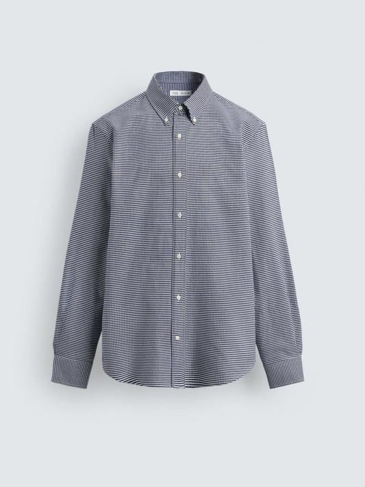 Zara Regular Fit Cotton Checks Shirt