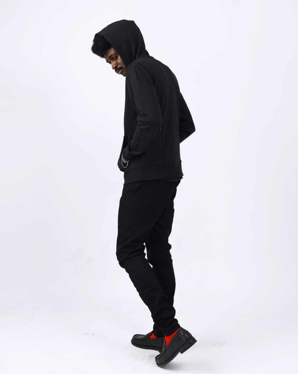 Tommy Hilfiger Black Zip-Through Hoodie
