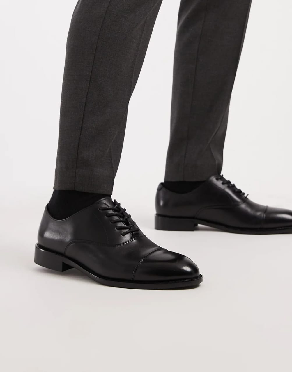 Asos Oxford Shoe In Black
