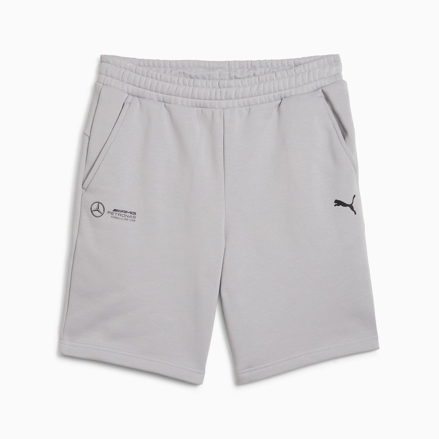 Puma X BMW Petronas Regular Fit Shorts In Grey