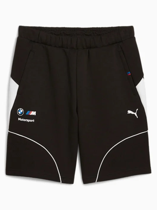 Puma X BMW Motorsport Regular Fit Sweat Shorts In Black