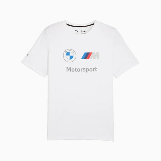 Puma X BMW Motorsport Regular Fit White Logo T-shirt