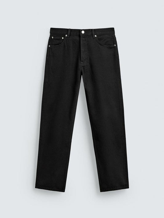Zara Denim Straight Ankle Fit Jeans