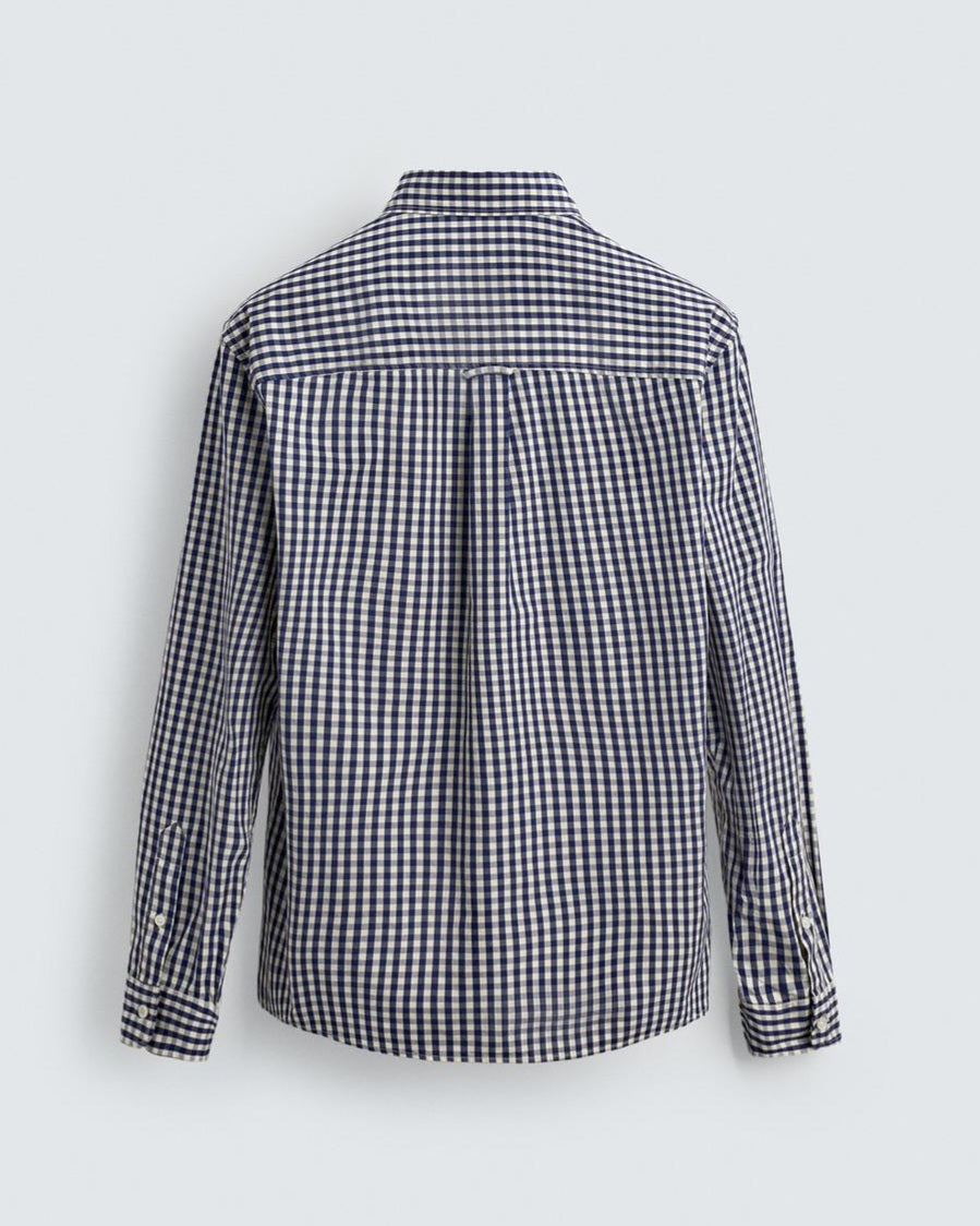 Zara Blue Checked Shirt with Pocket