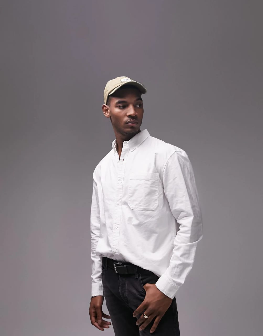 Topman Relaxed Fit Cotton Shirt