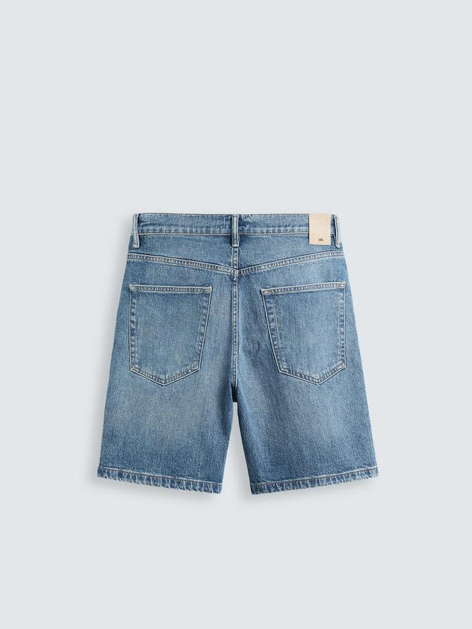 Zara Regular Fit Denim Bermuda Short