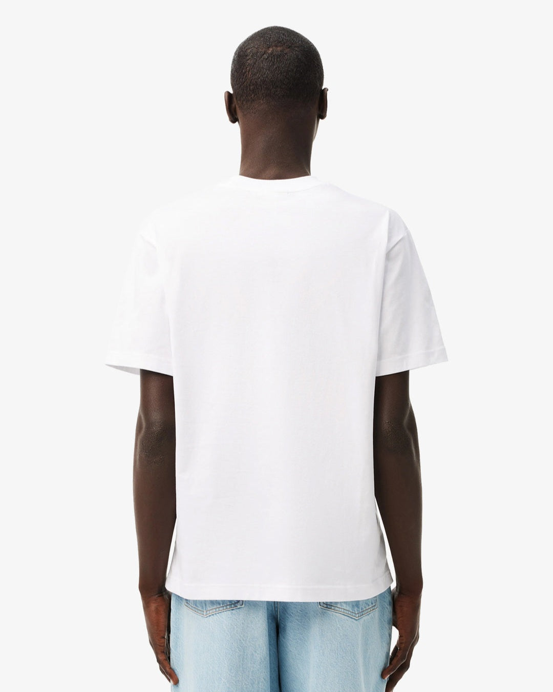 Lacoste Cotton T-shirt in White
