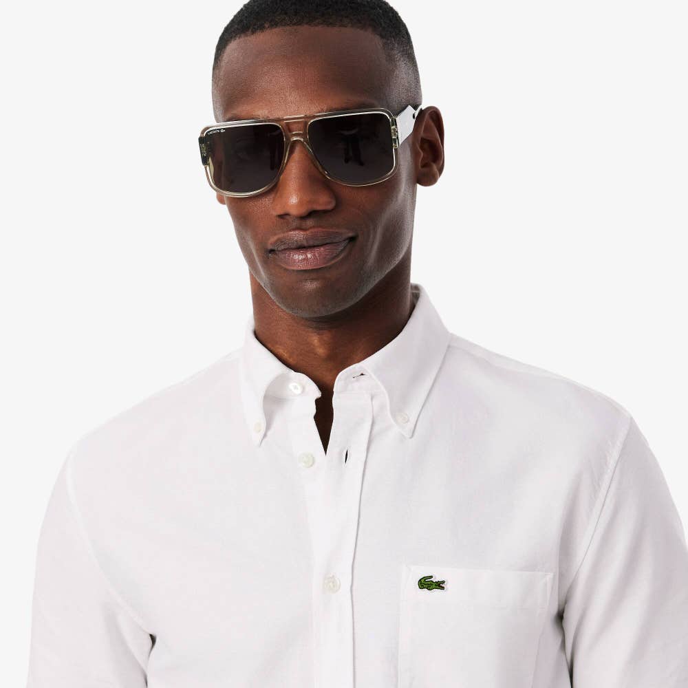 Lacoste Regular Fit Oxford Cotton Shirt