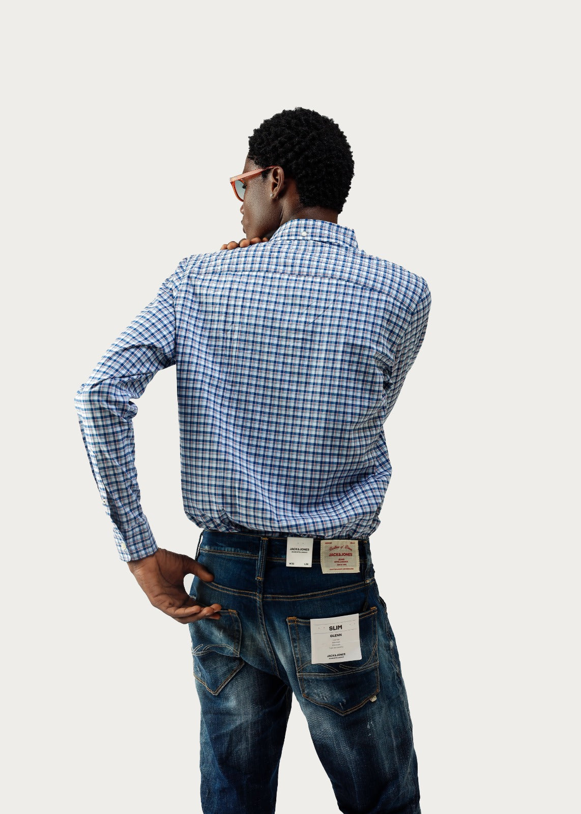Tommy Hilfiger Blue Plaid Shirt