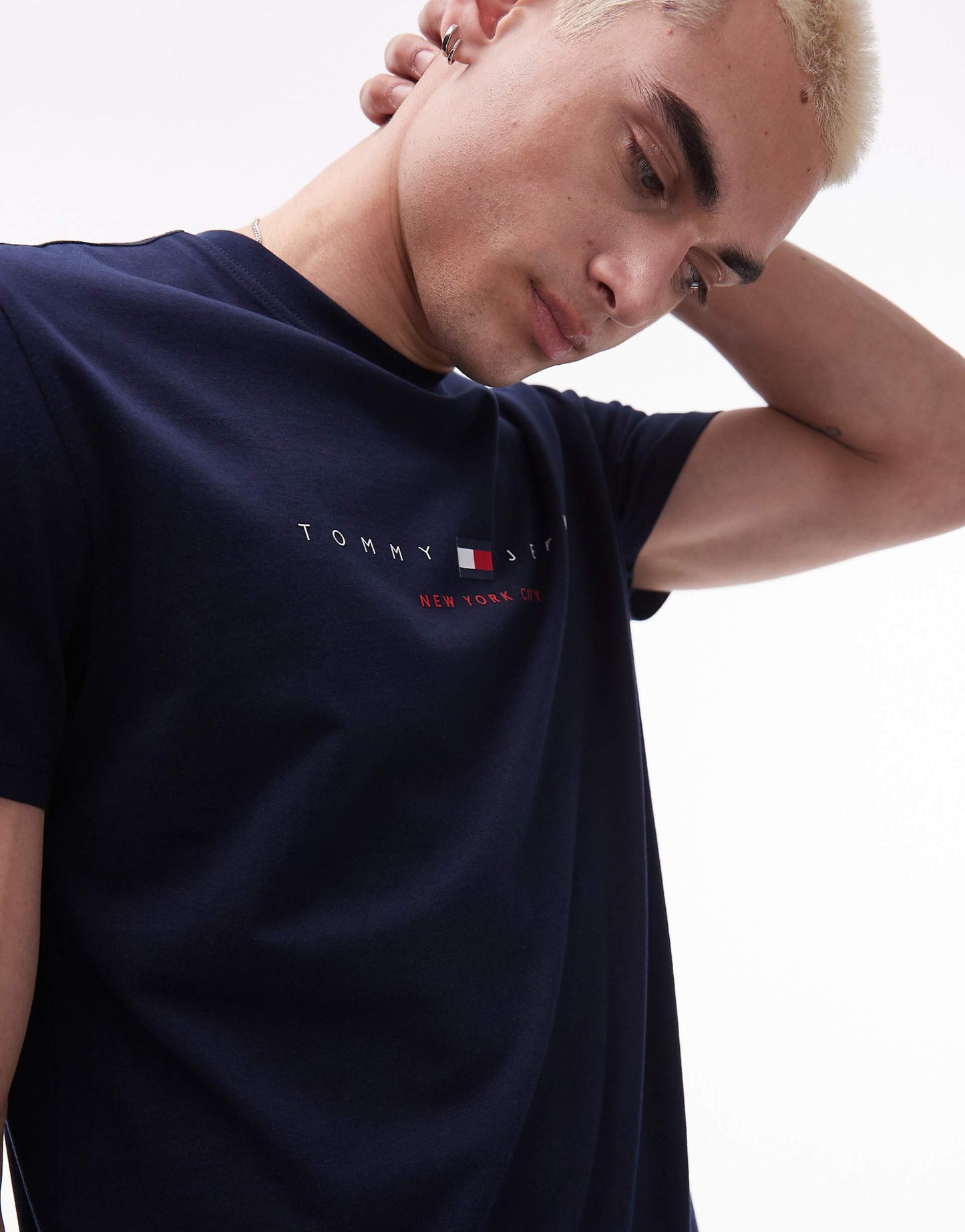 Tommy Hilfiger Navy Regular Fit Americana T-shirt