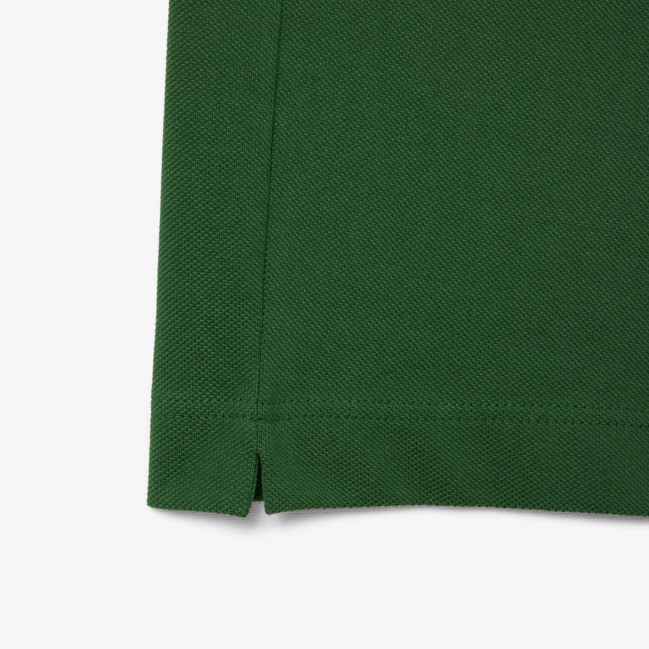 Lacoste Green Classic Fit Pique Polo Shirt