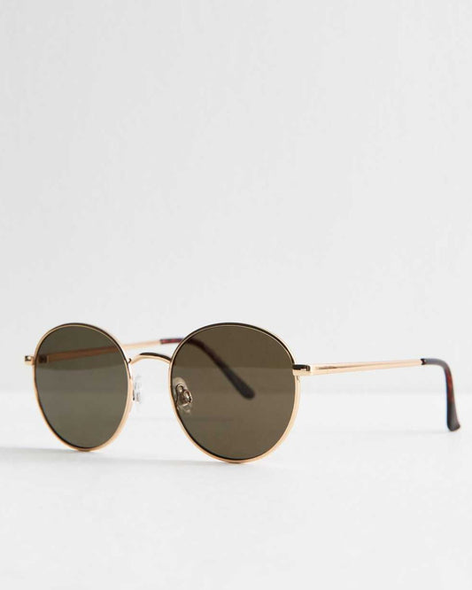 New Look Gold Frame Sunglasses