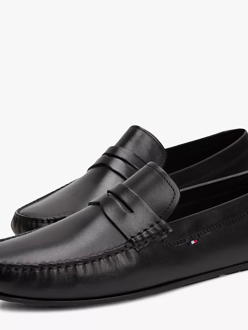 Tommy Hilfiger Leather Driver Loafers