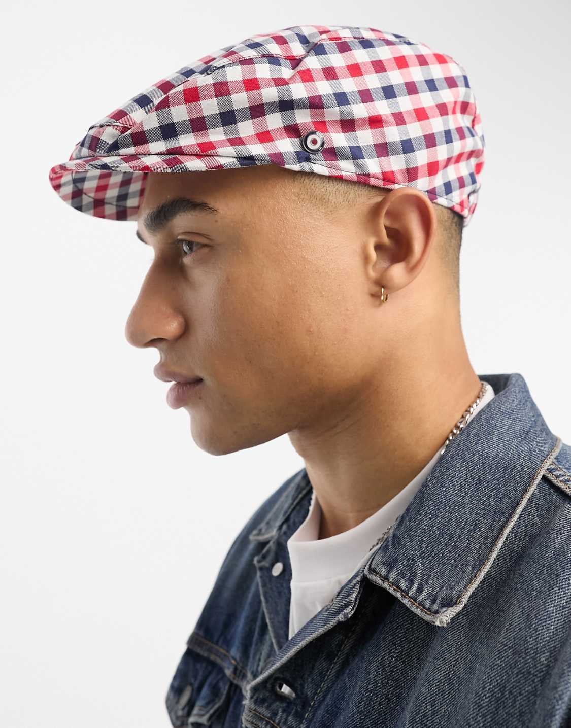 Ben Sherman Cotton Flat Cap
