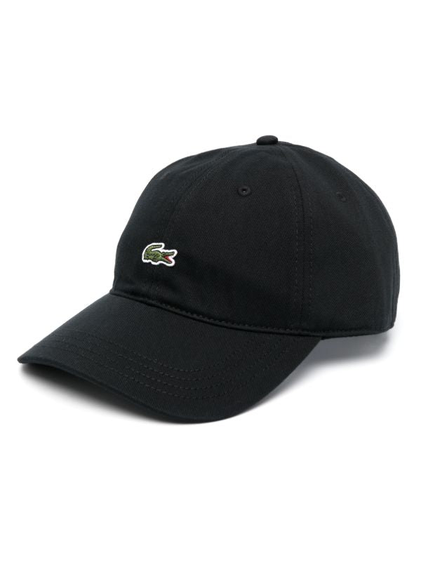 Lacoste Baseball Cap In Black
