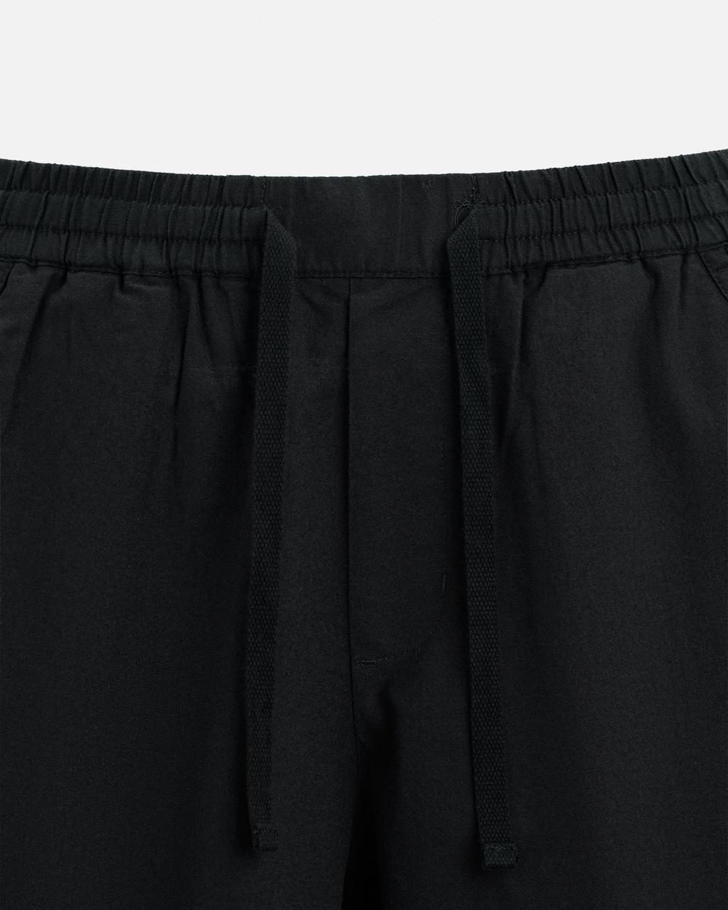Zara Relaxed Fit Linen Trousers (Black)